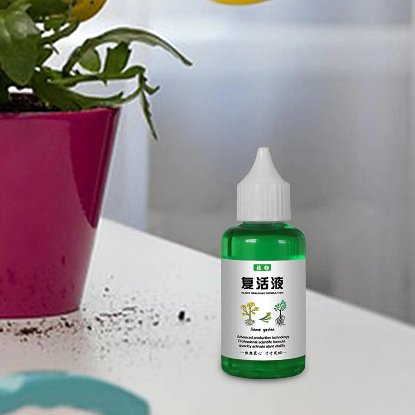 Plant Nutrients Liquid 50ml Outdoor and Soil Growing Plant Food Promotes Healthy & Strong Growth Fertilizing Liquid Concentrate