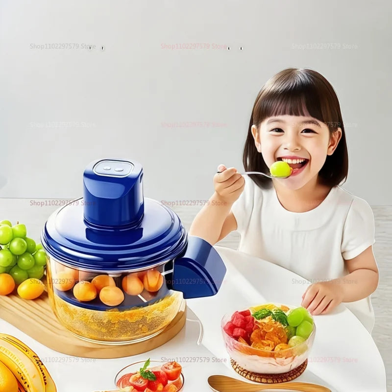 Electric Automatic Grape Peeler Machine for Home Use, Desktop Fruit Skin Peeler for Grapes Tomatoes, Easy to Clean & Save Time