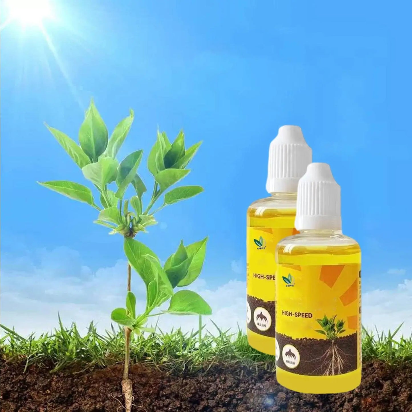 50ml Plant Rooting Stimulator Liquid Plant Root Booster Liquid Rapid Rooting Agent Liquid Fertilizer Strong Rooting Stimulator