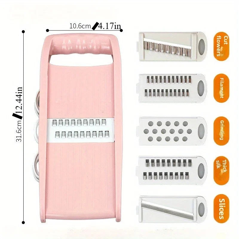 Mandoline Slicer for Kitchen 7-in-1 Mandoline Food Slicer,Potato/Cheese/Vegetable/Carrot/Cucumber Grater