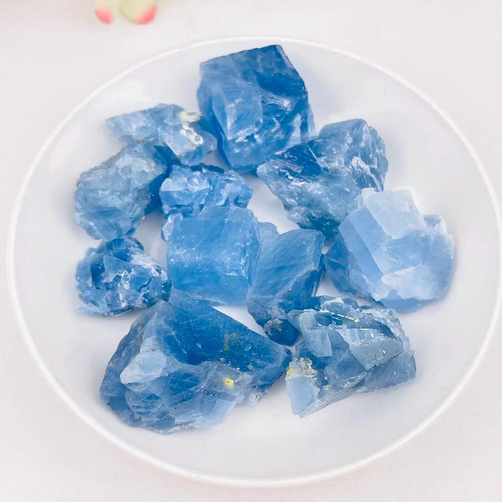 50G/100G Bag Natural Crystal Kyanite Raw Stone Crystal Carved Crafts Crystals Stone For Fish Tank Decoration Home Decoration