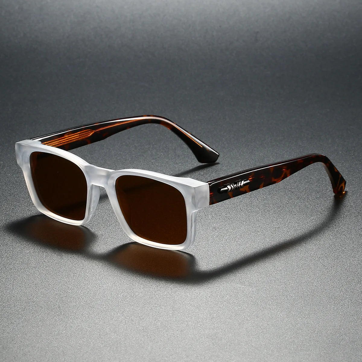 Quality Square Polarized Sunglasses Men Metal Core UV400 Unisex Sun Glasses Travel Hiking Beach Fishing Eyewear