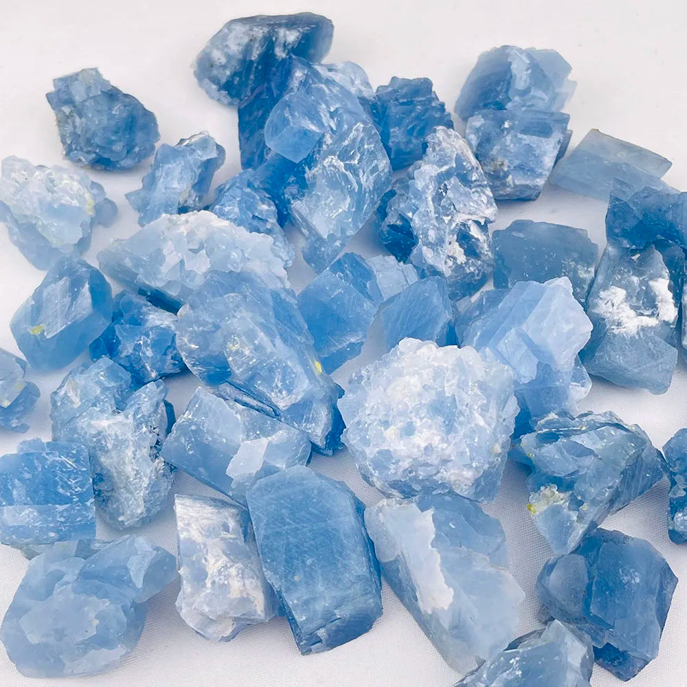 50G/100G Bag Natural Crystal Kyanite Raw Stone Crystal Carved Crafts Crystals Stone For Fish Tank Decoration Home Decoration