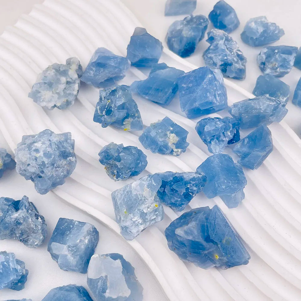 50G/100G Bag Natural Crystal Kyanite Raw Stone Crystal Carved Crafts Crystals Stone For Fish Tank Decoration Home Decoration