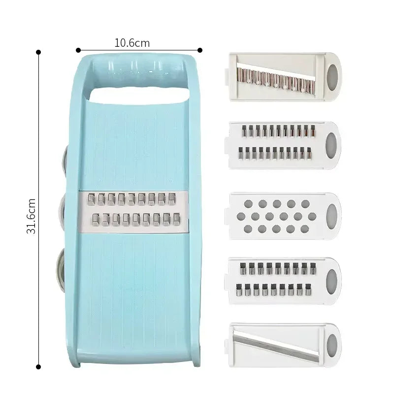 Mandoline Slicer for Kitchen 7-in-1 Mandoline Food Slicer,Potato/Cheese/Vegetable/Carrot/Cucumber Grater