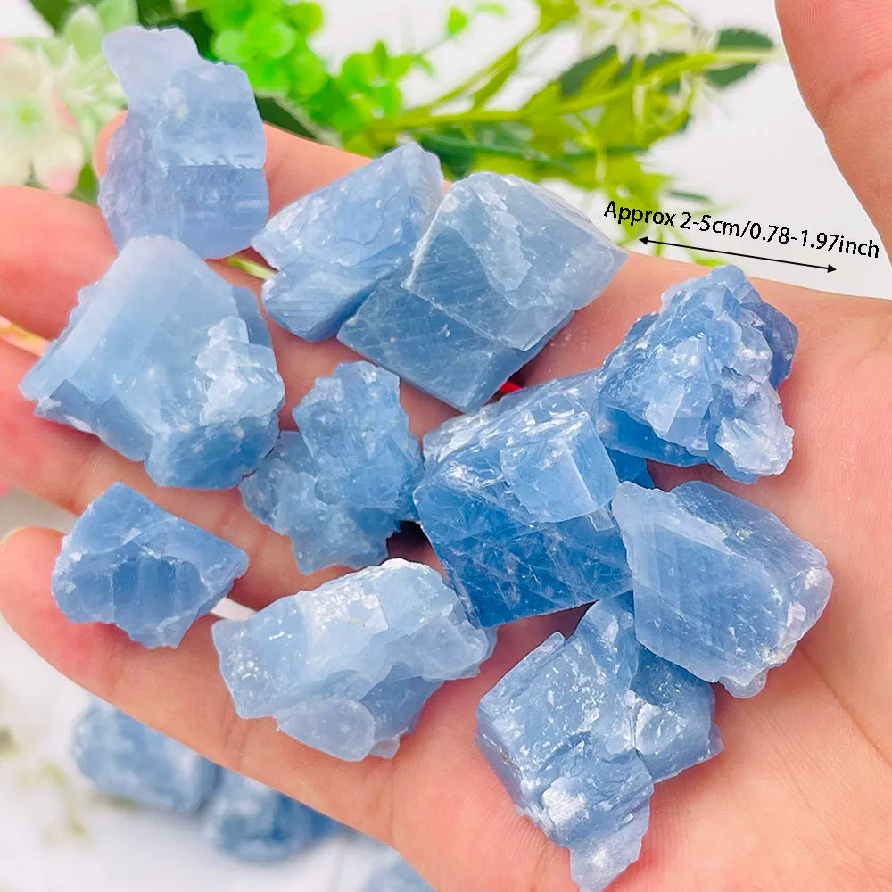 50G/100G Bag Natural Crystal Kyanite Raw Stone Crystal Carved Crafts Crystals Stone For Fish Tank Decoration Home Decoration