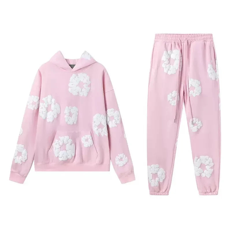 DENIM TEARS brand hot selling new fashionable foam cotton printed hoodie Hip-hop street style is suitable for both women and men