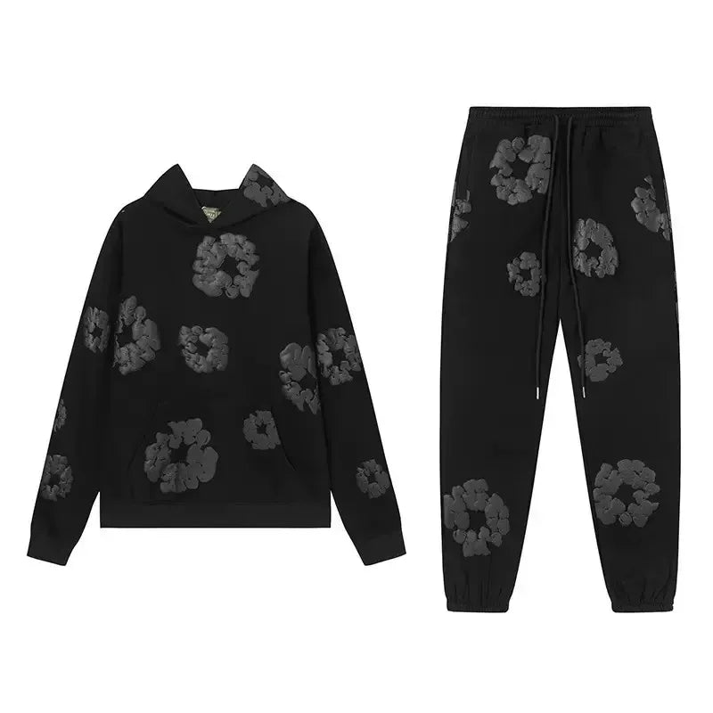 DENIM TEARS brand hot selling new fashionable foam cotton printed hoodie Hip-hop street style is suitable for both women and men