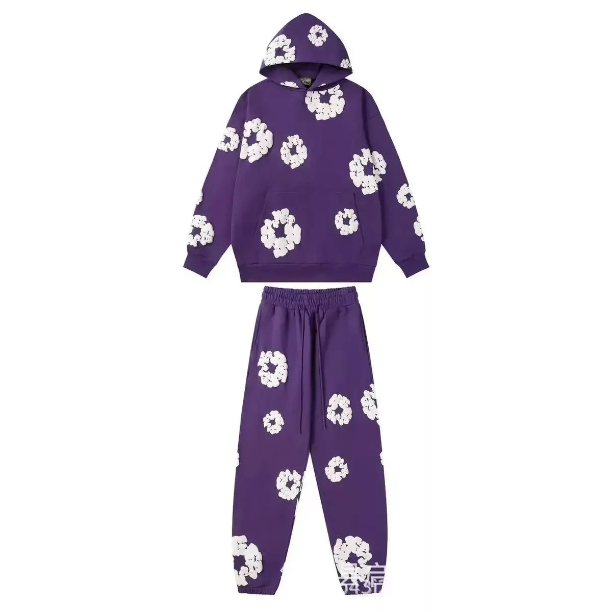 DENIM TEARS brand hot selling new fashionable foam cotton printed hoodie Hip-hop street style is suitable for both women and men